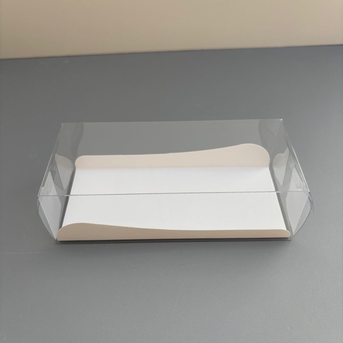 50PCS Clear Single Cakesicle Box with Paper Insert