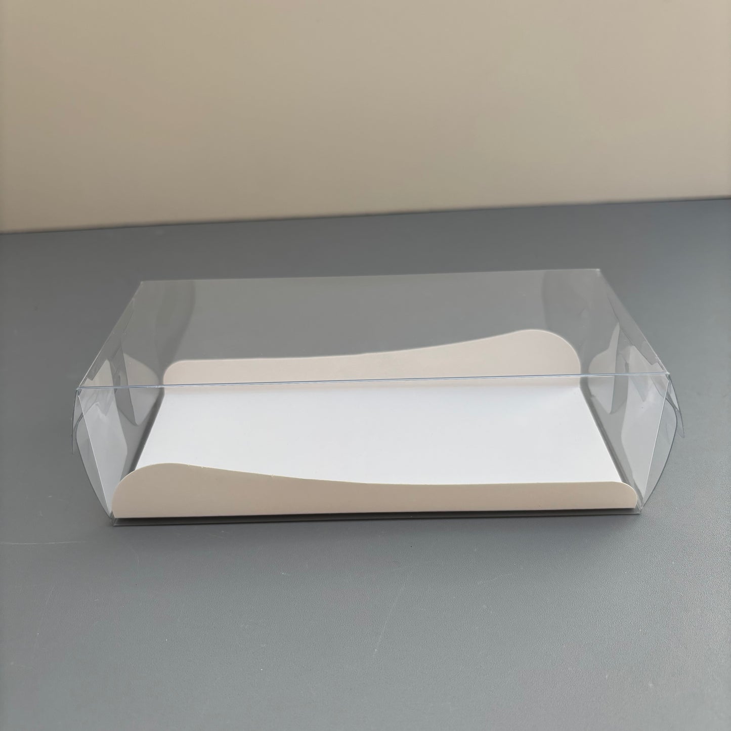 50PCS Clear Single Cakesicle Box with Paper Insert