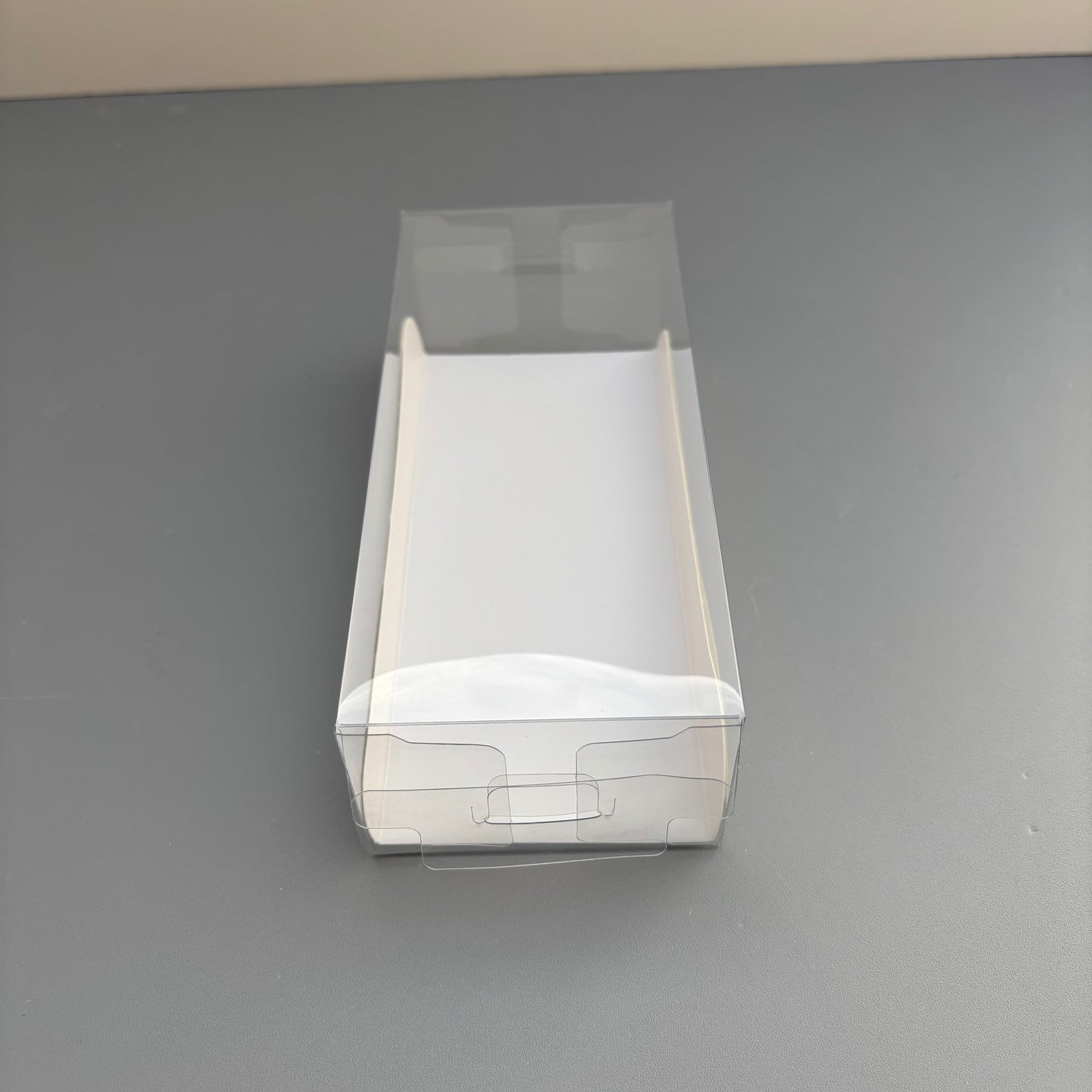 50PCS Clear Single Cakesicle Box with Paper Insert