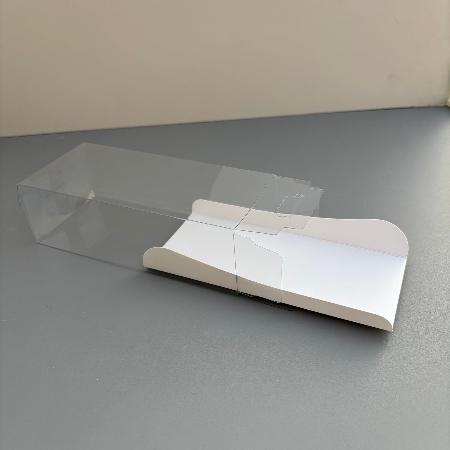 50PCS Clear Single Cakesicle Box with Paper Insert