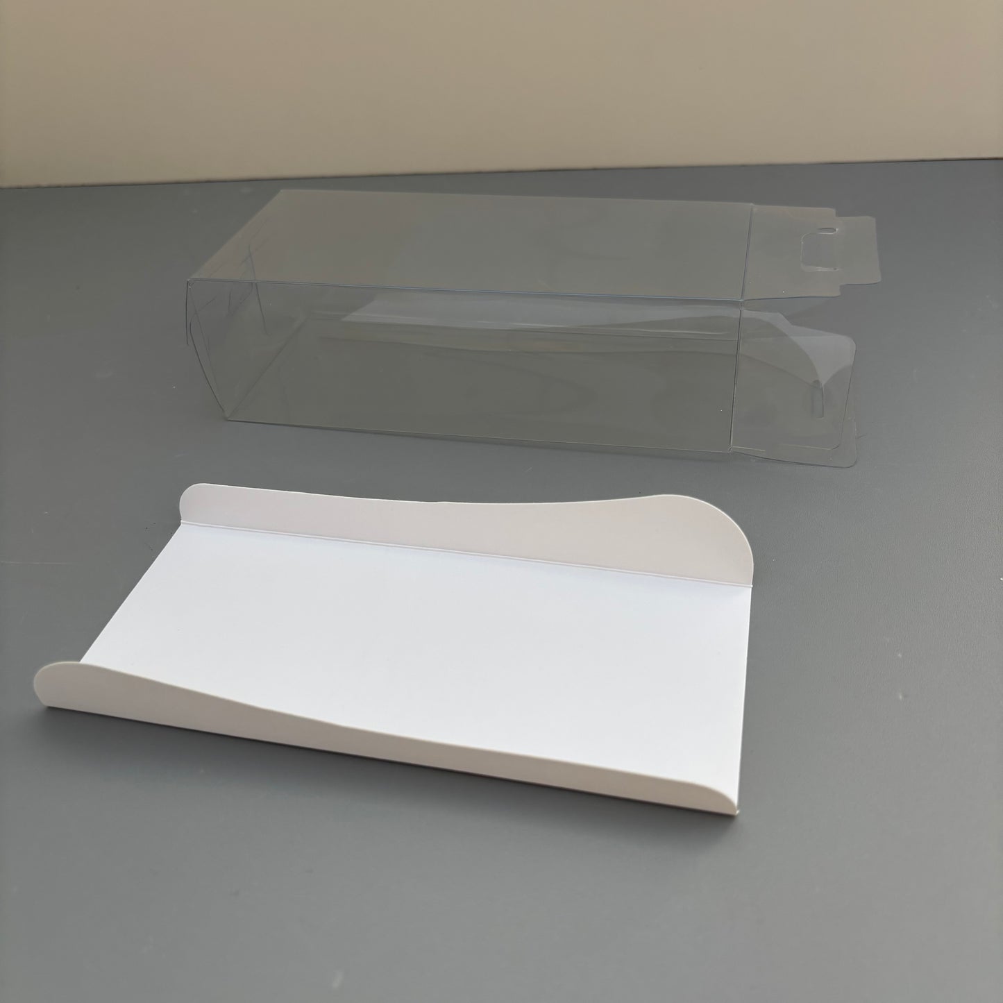 50PCS Clear Single Cakesicle Box with Paper Insert