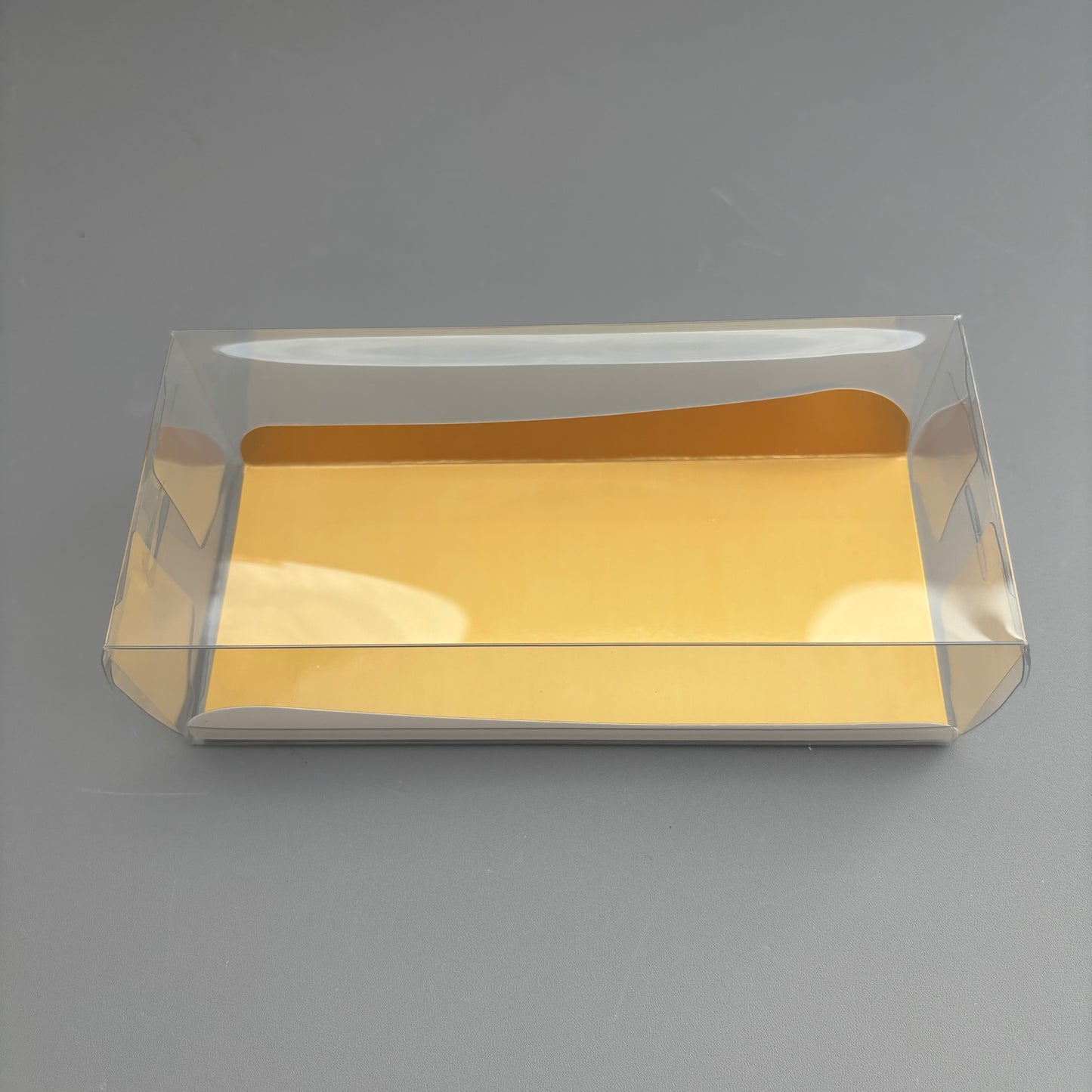 50PCS Clear Single Cakesicle Box with Paper Insert