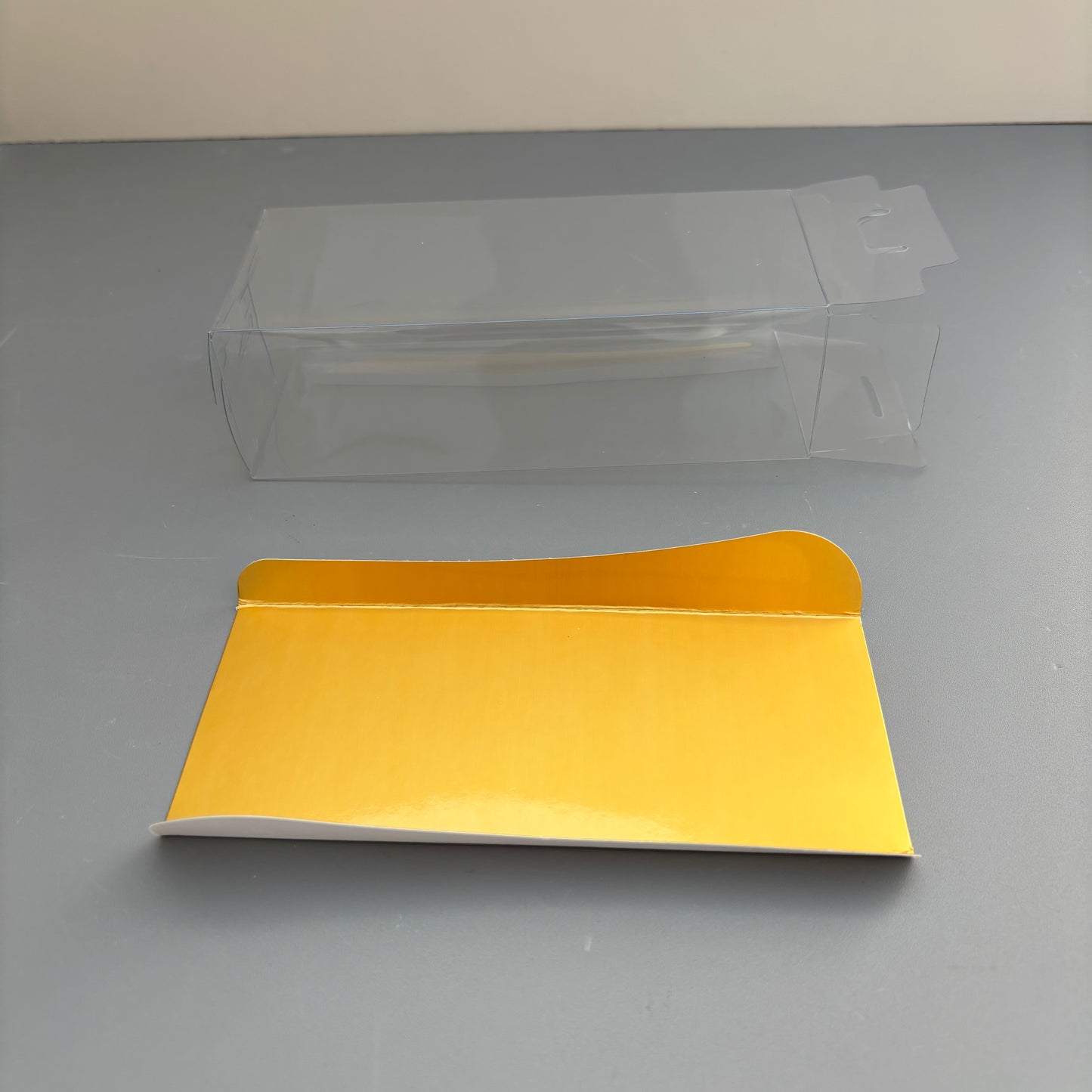 50PCS Clear Single Cakesicle Box with Paper Insert