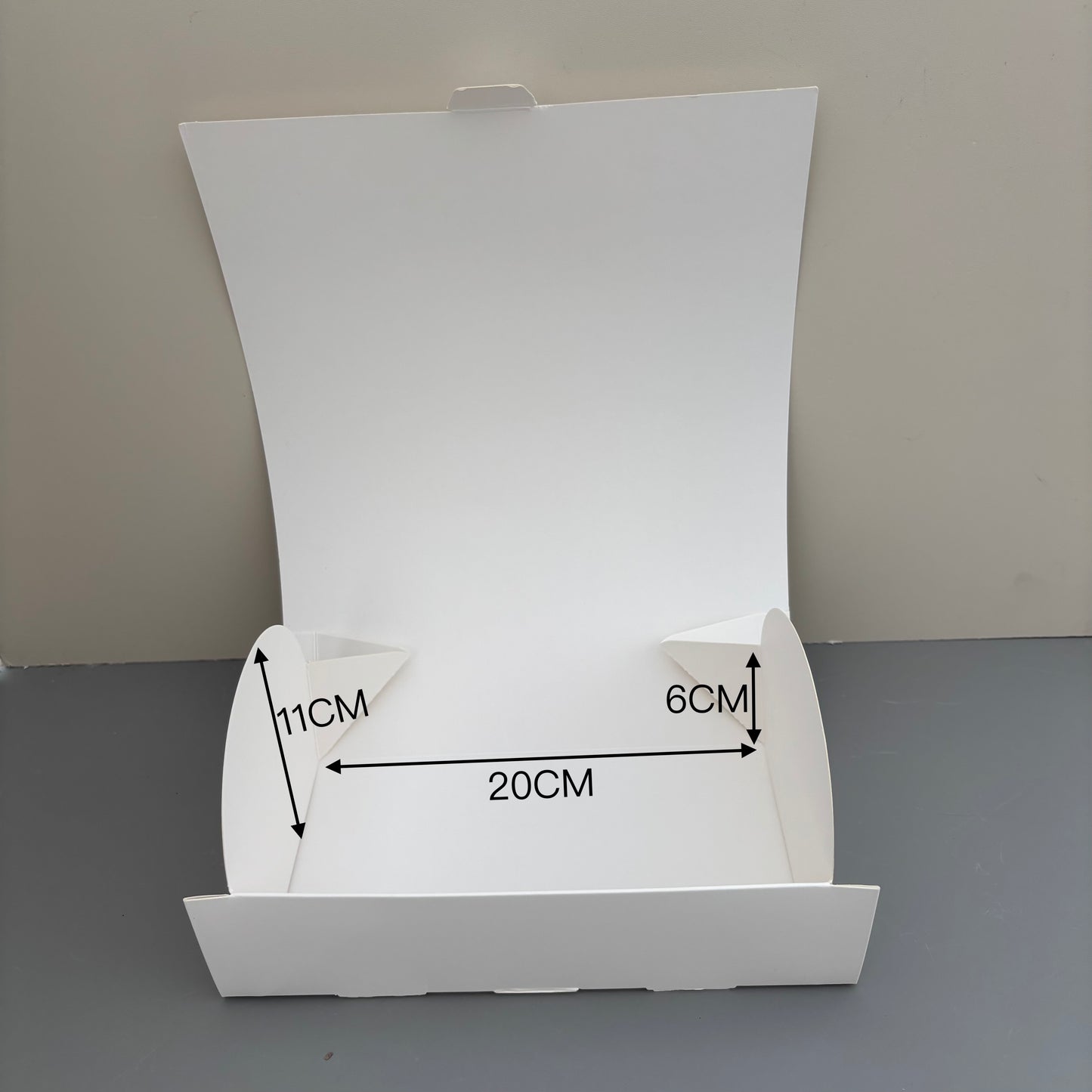20PCS Roll Cake Sweet Dessert Pastry Paper Box
