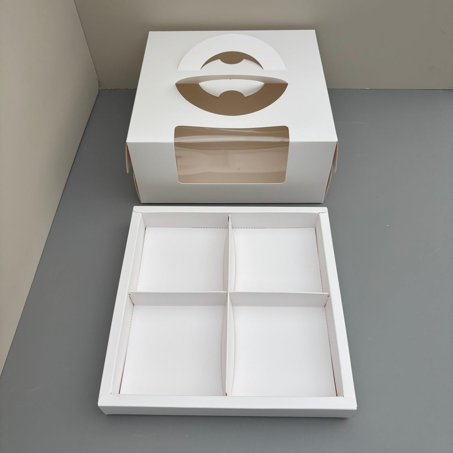 20PCS 4-compartments mini cake box