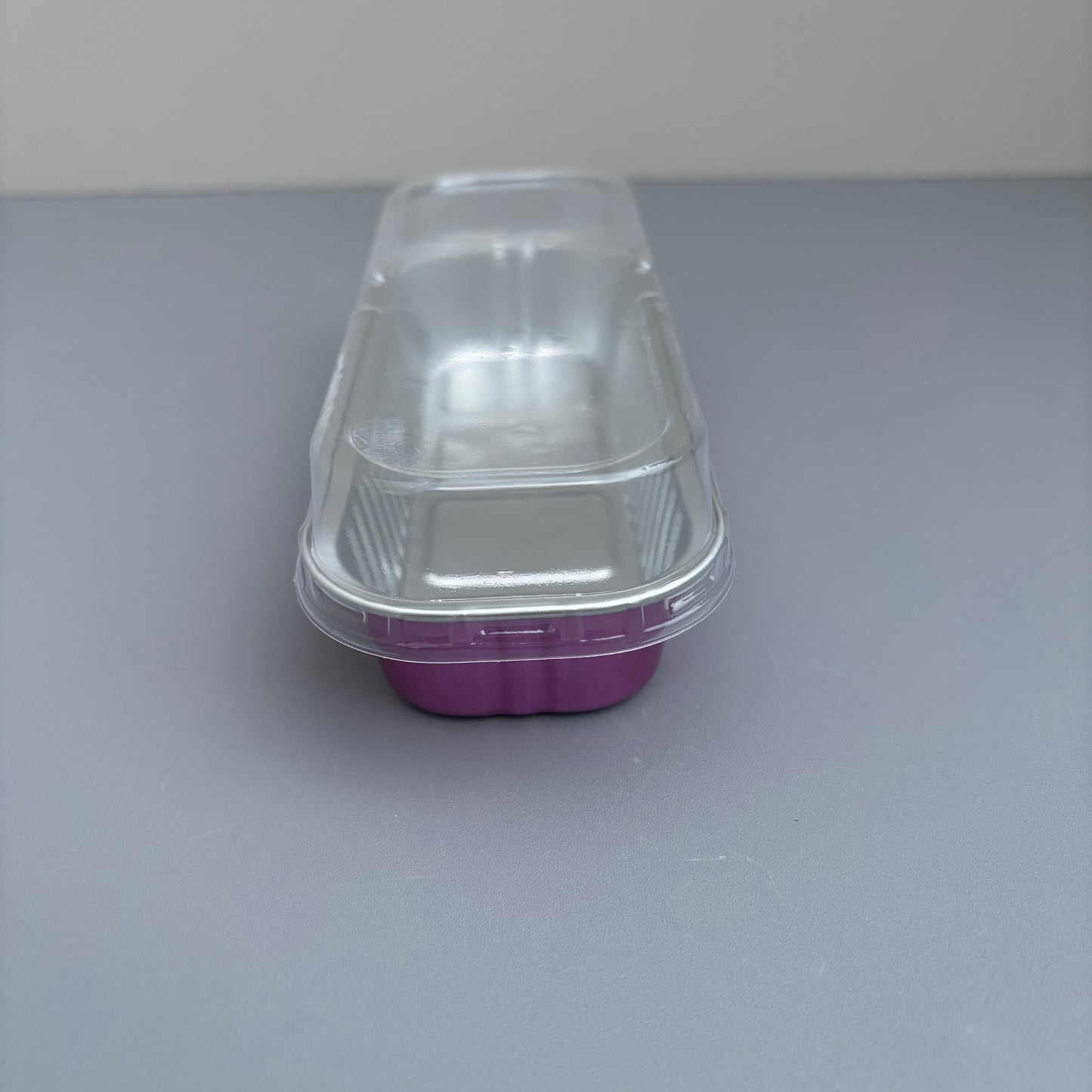 100PCS 200ML Aluminum Bakery Pan Baking with Clear Cover