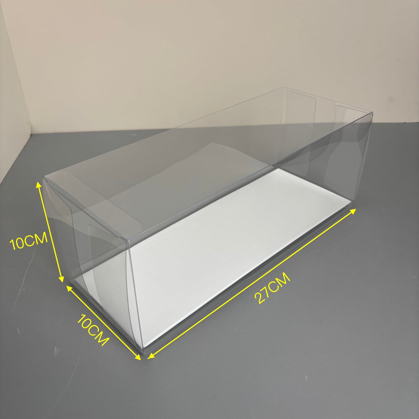 20PCS Long Cake Dessert Clear Box with Paper Board