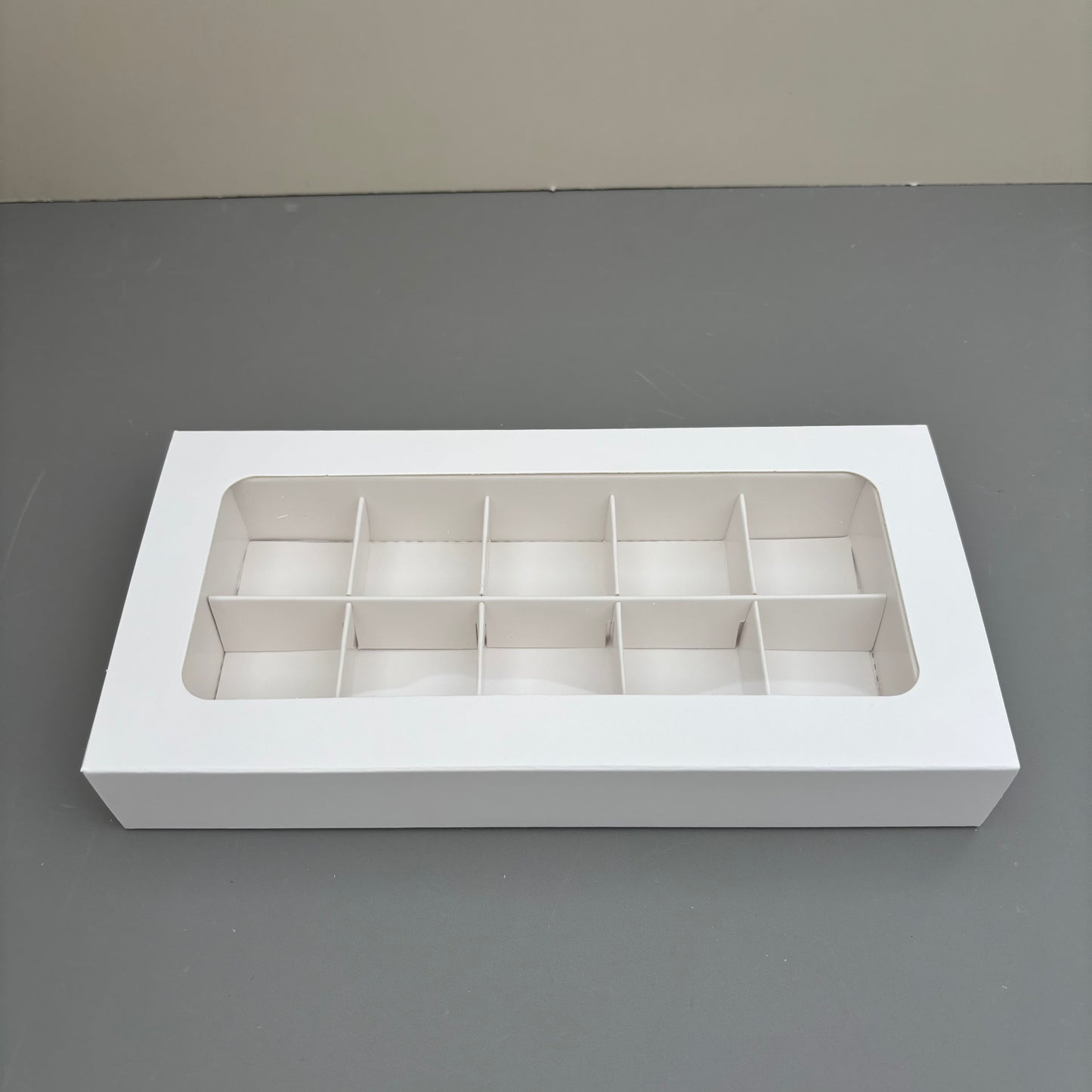 10PCS 10-cells Bonbon Chocolate & Mini Macaroons Drawer Box