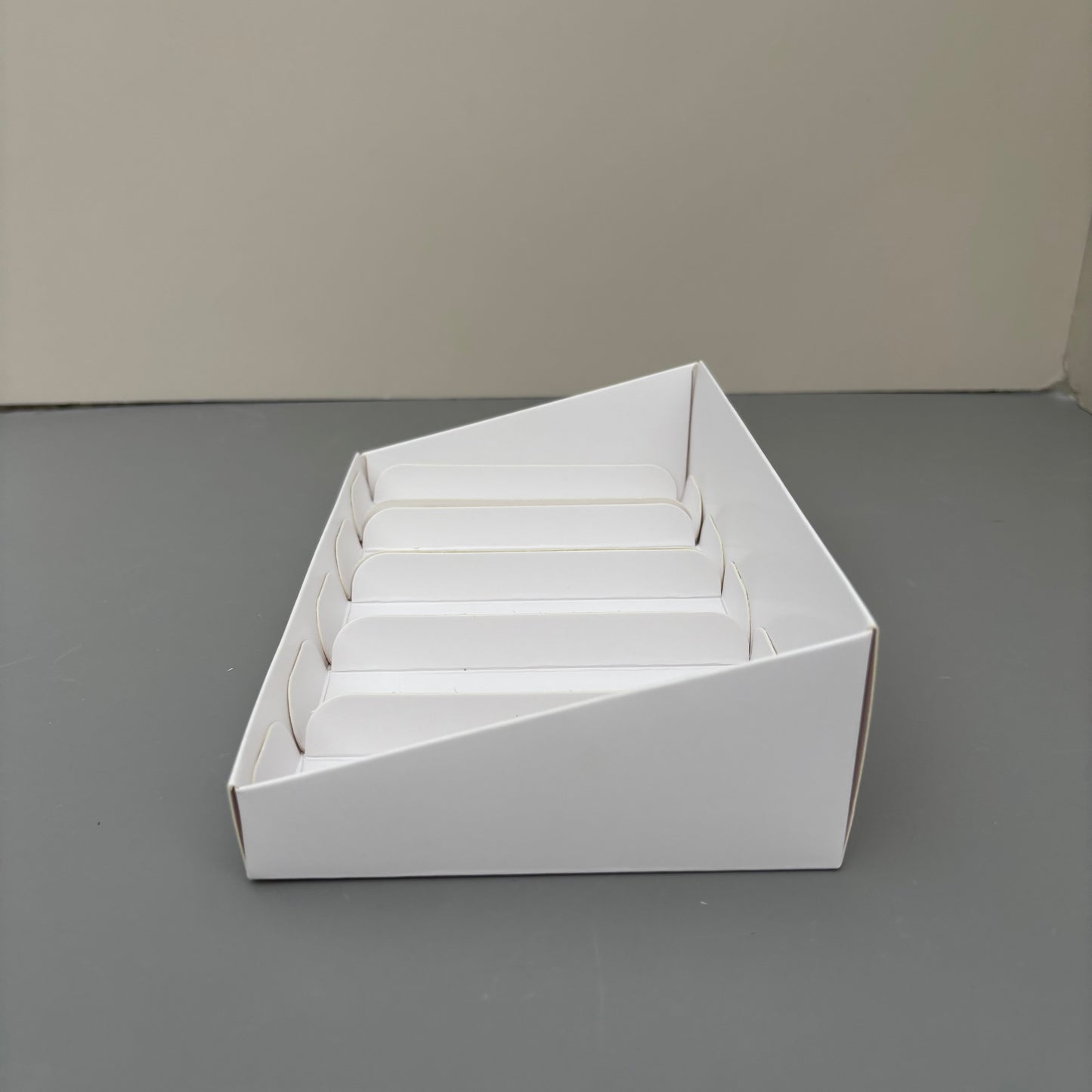 10 Boxes 5-paper Inserts Chocolate Bar & Popsicle Dessert Paper Base Box With Clear Lid