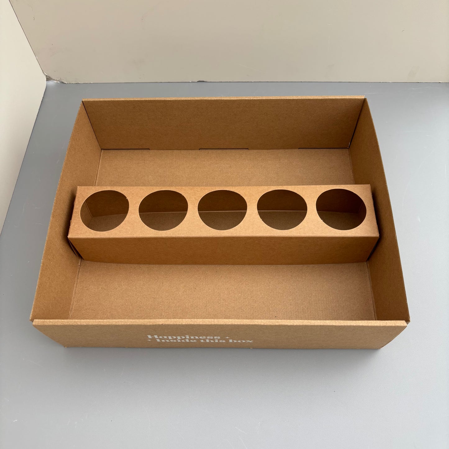 10 Boxes Kraft 2 Pieces Special Drawer Sleeve Box for Charcuterie Food Snack Fruit