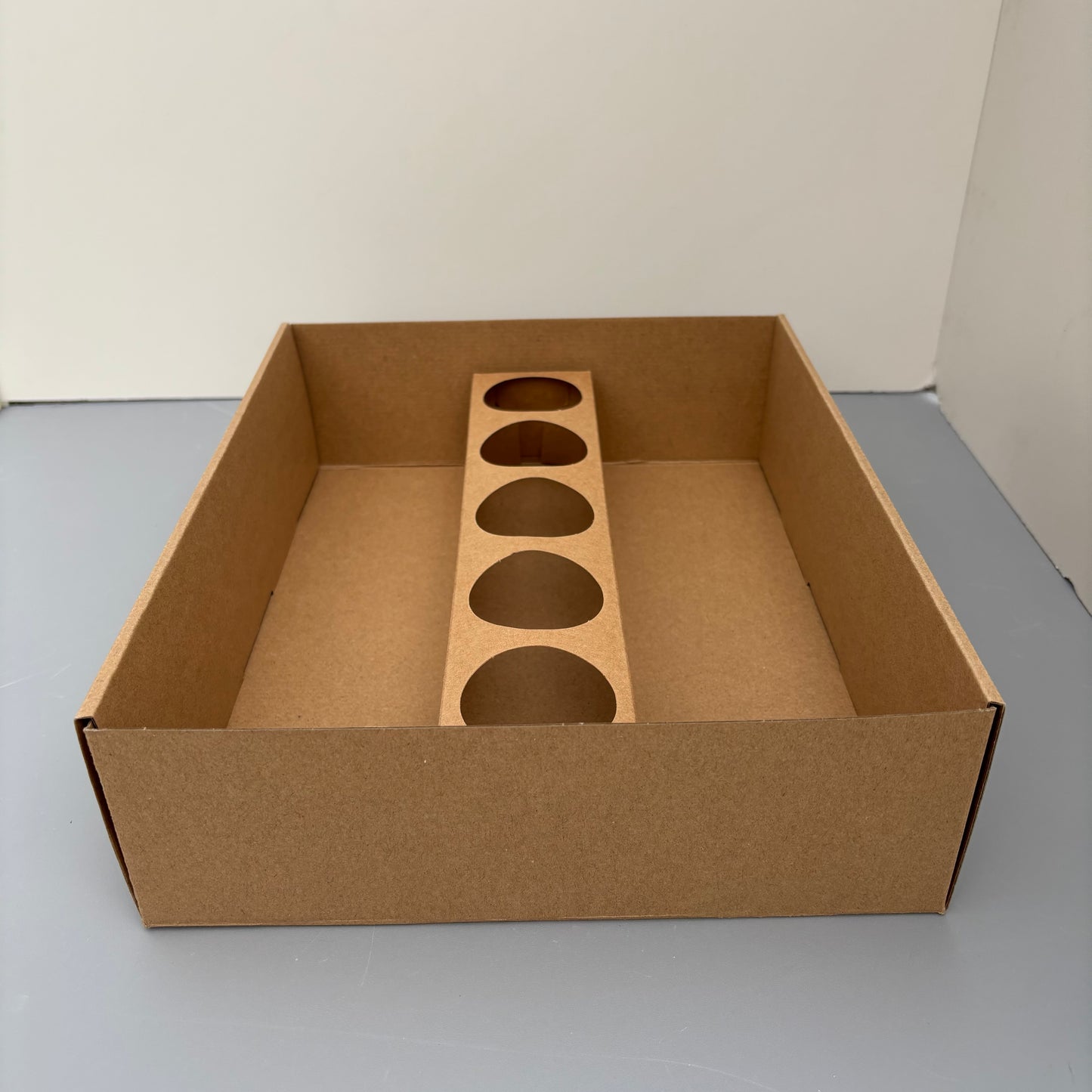 10 Boxes Kraft 2 Pieces Special Drawer Sleeve Box for Charcuterie Food Snack Fruit