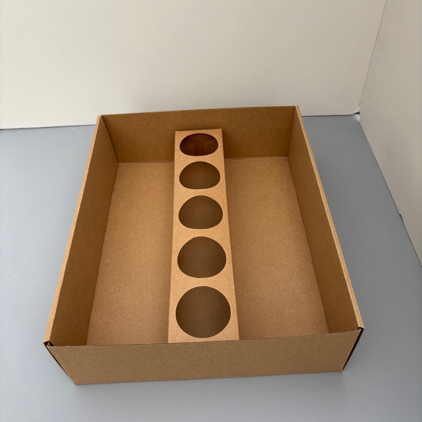 10 Boxes Kraft 2 Pieces Special Drawer Sleeve Box for Charcuterie Food Snack Fruit