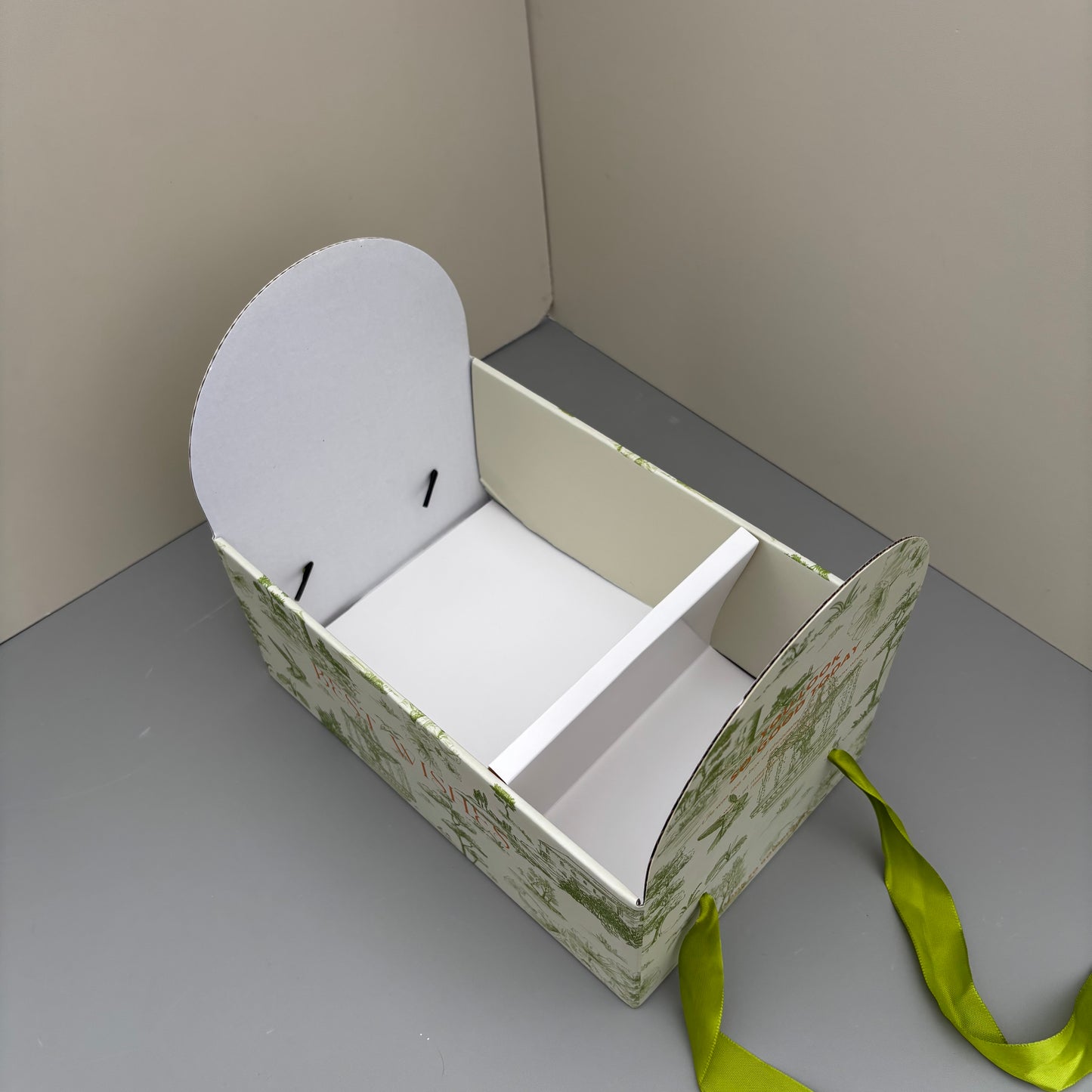 5 Boxes Green Flower & Cake Box