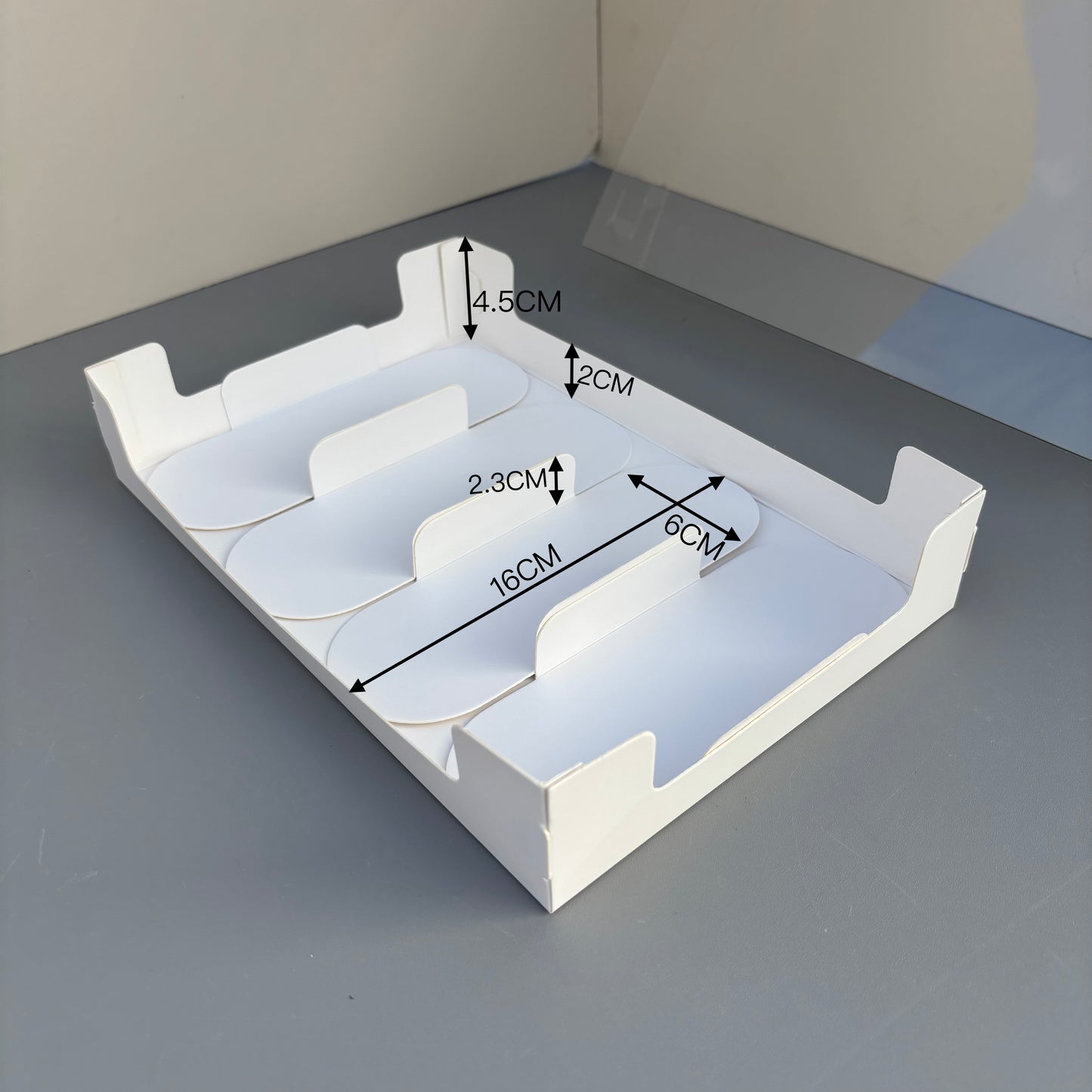 10 Boxes 4-cakesicles paper inserts white base box with clear cover