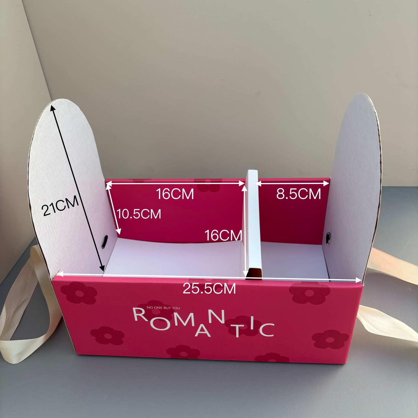 5 Boxes Red Flower & Cake Box