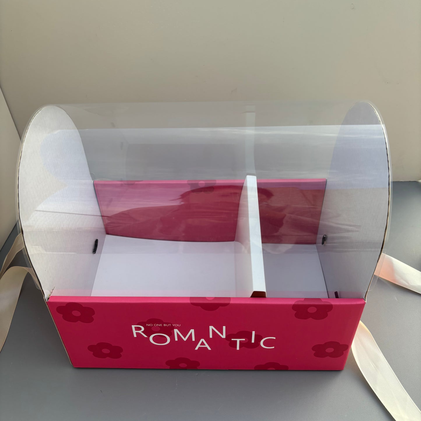5 Boxes Red Flower & Cake Box
