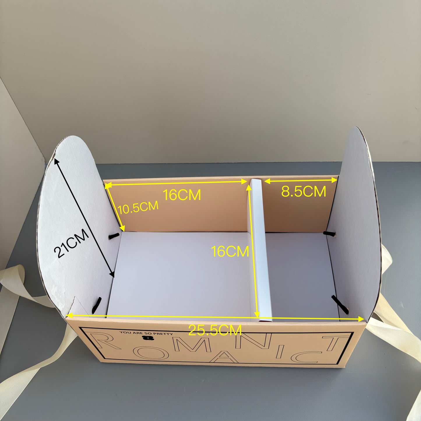 5 Boxes Yellow Flower & Cake Box