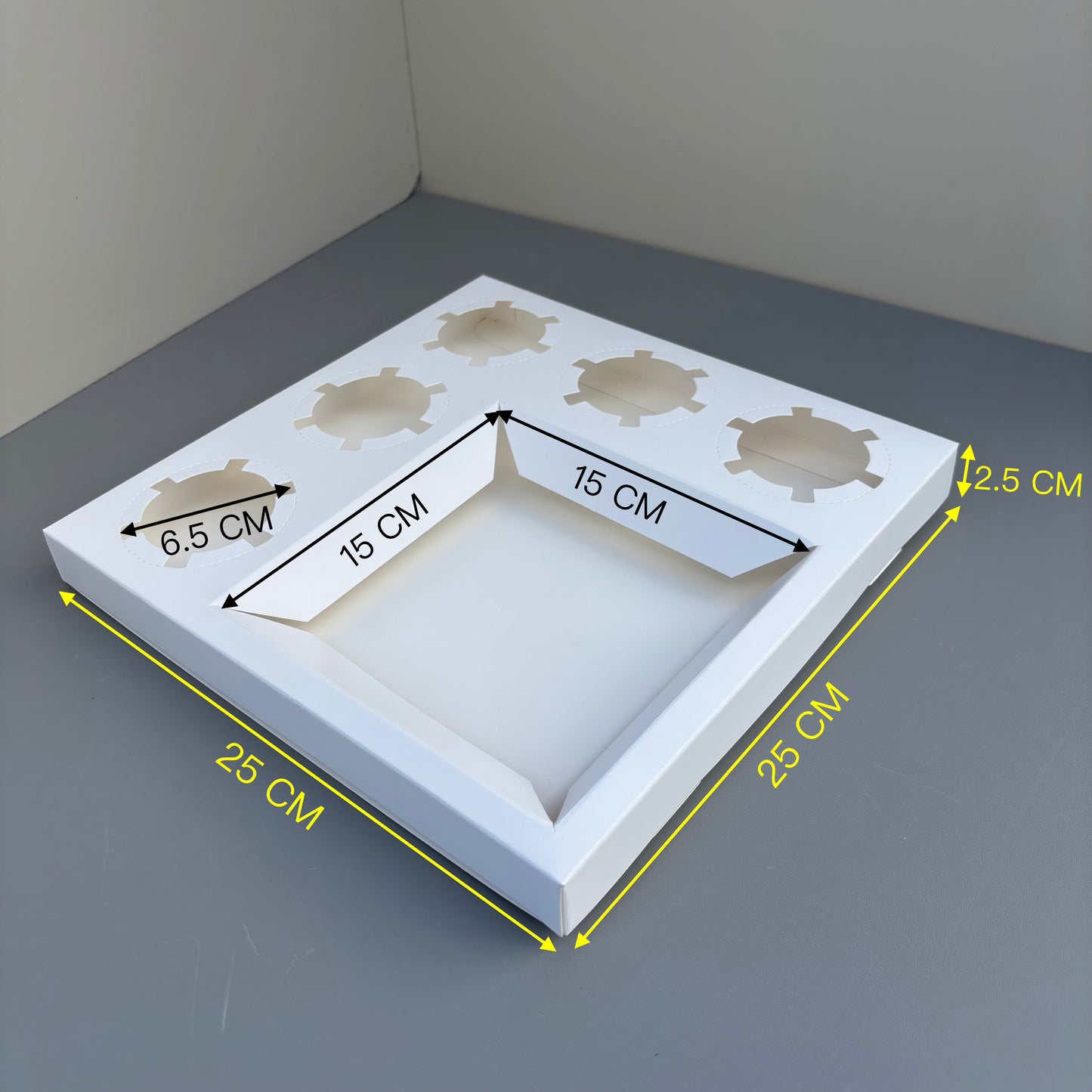 10 Boxes 5-cupcakes & bento cake clear box with paper insert
