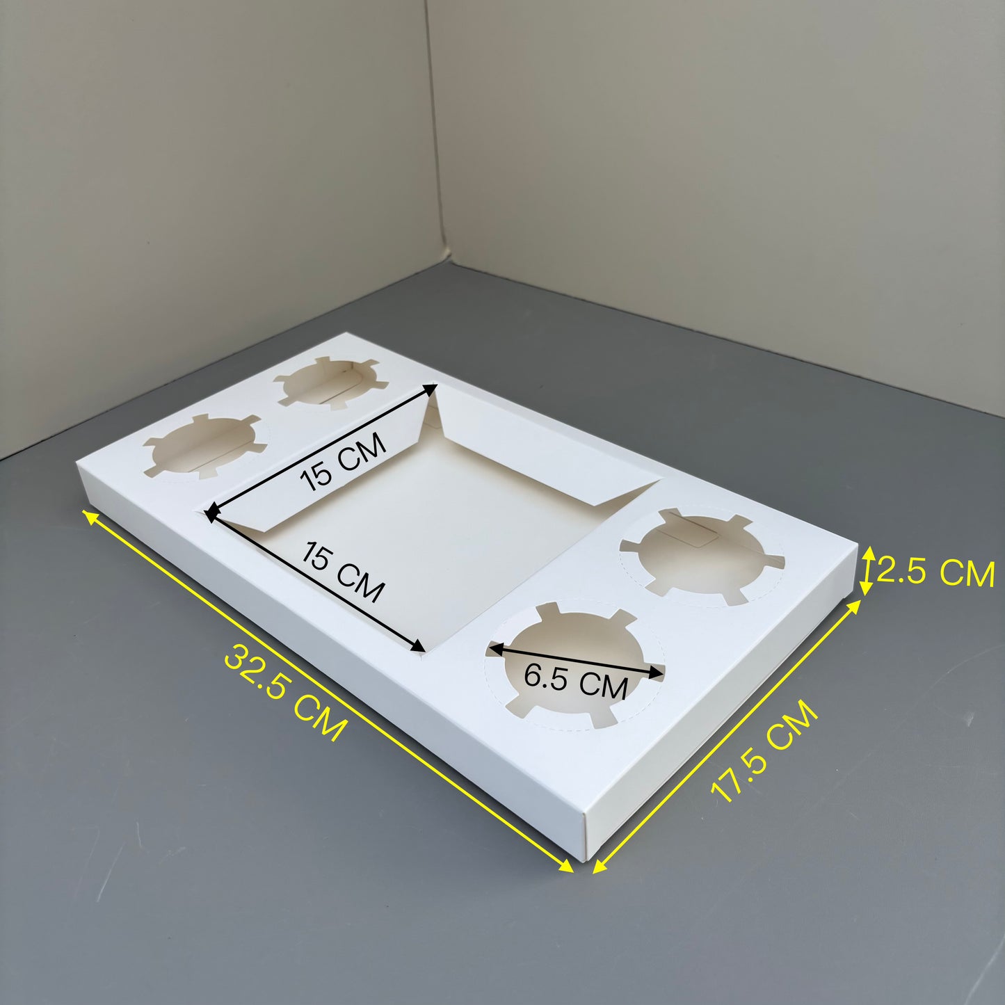 10 Boxes 4-cupcakes & bento cake clear box with paper insert