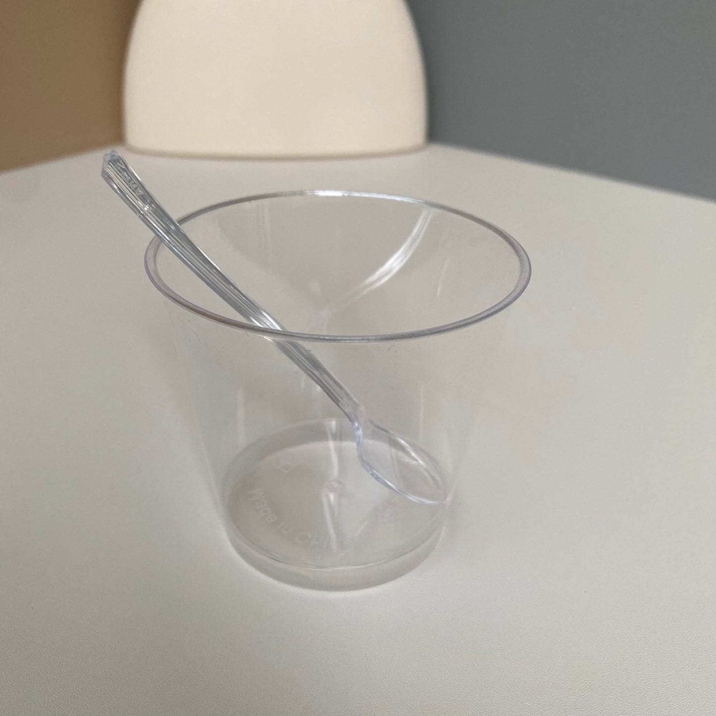 10PCS 9-cupcakes/200ML clear cup paper box with clear lid