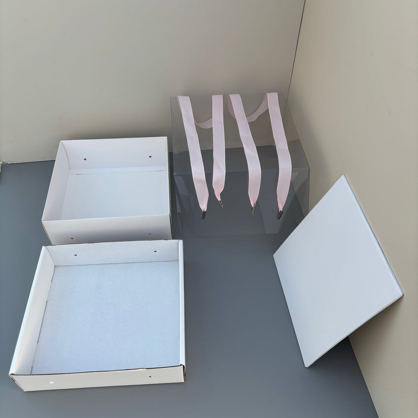 10PCS Luxury Cake Box for 4in/6in/8in Cheese Cake (Cake board included)
