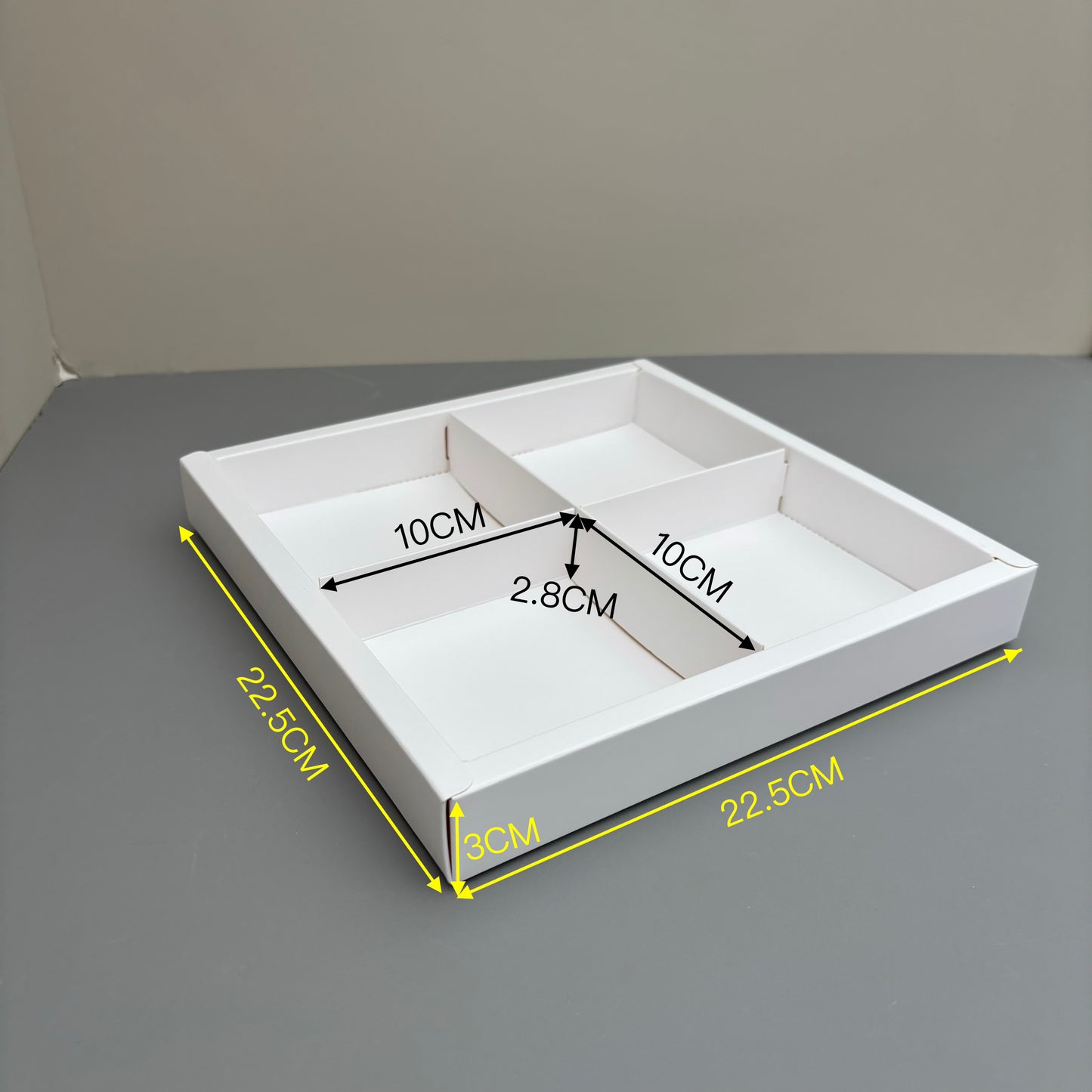 20PCS 4-compartments mini cake box