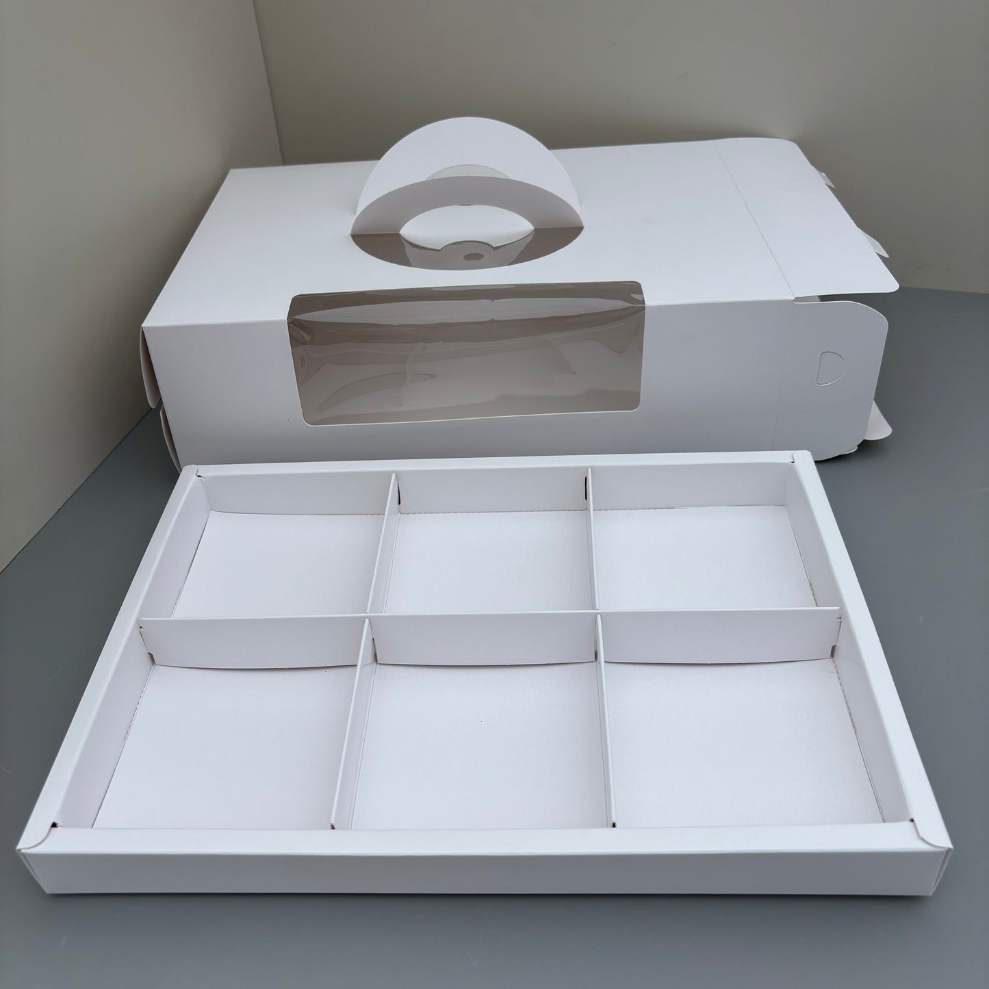 20PCS 6-compartments mini cake box
