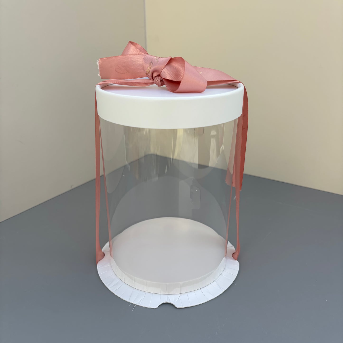 5 boxes 4in mini cake box & flower gift box(Ribbon Excluded)
