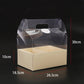 5 boxes big cake & flower box