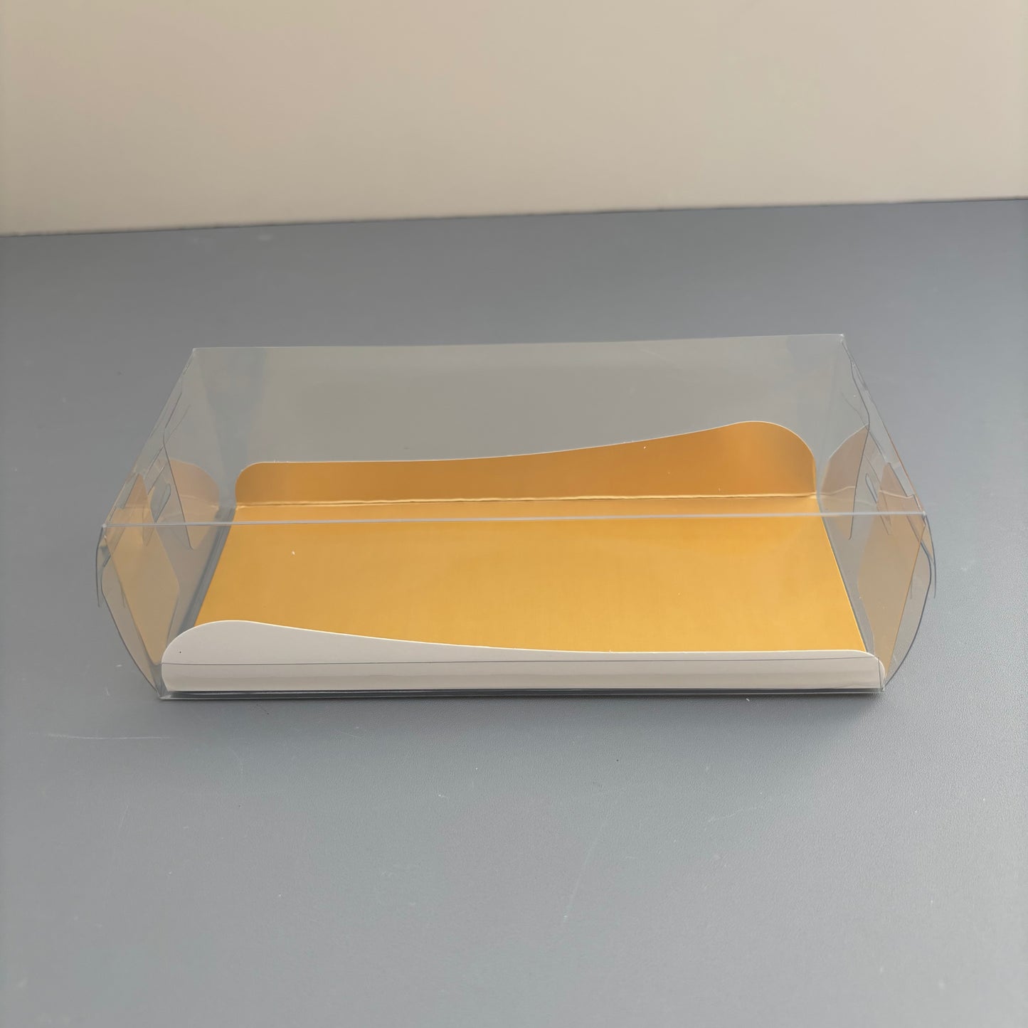 50PCS Clear Single Cakesicle Box with Paper Insert