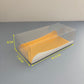 50PCS Clear Single Cakesicle Box with Paper Insert