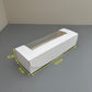 50PCS White Pastry Box with Clear Window