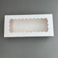 50PCS White Cookies & Chocolate Covered Strawberry Bakery Box with Window