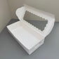 50PCS White Cookies & Chocolate Covered Strawberry Bakery Box with Window