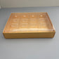 10PCS Gold 12-chocolates Paper Box with Clear Lid and Clear Insert