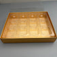 10PCS Gold 12-chocolates Paper Box with Clear Lid and Clear Insert