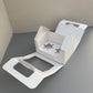 White Cupcake Window Handle Box With Paper Insert