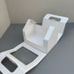 20PCS White Paper Handle Dessert Bakery Box with Insert