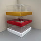 10PCS Square Charcuterie & Food Box Paper Base Box with Clear Cover