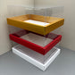 10PCS Rectangle Charcuterie & Food Box Paper Base Box with Clear Cover