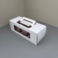 30PCS Rectangle White Paper Window Box with Insert