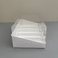 10 Boxes 5-paper Inserts Chocolate Bar & Popsicle Dessert Paper Base Box With Clear Lid