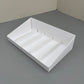 10 Boxes 5-paper Inserts Chocolate Bar & Popsicle Dessert Paper Base Box With Clear Lid