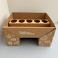 10 Boxes Kraft 2 Pieces Special Drawer Sleeve Box for Charcuterie Food Snack Fruit