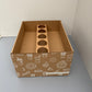 10 Boxes Kraft 2 Pieces Special Drawer Sleeve Box for Charcuterie Food Snack Fruit
