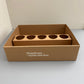 10 Boxes Kraft 2 Pieces Special Drawer Sleeve Box for Charcuterie Food Snack Fruit