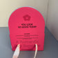 5 Boxes Red Flower & Cake Box