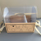 5 Boxes Yellow Flower & Cake Box