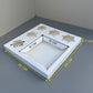 10 Boxes 5-cupcakes & bento cake clear box with paper insert