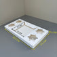 10 Boxes 4-cupcakes & bento cake clear box with paper insert